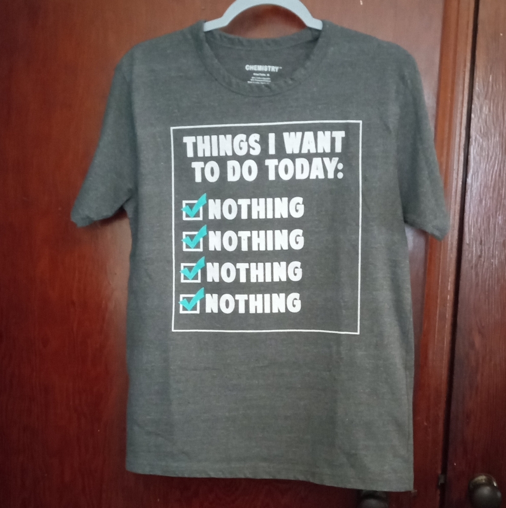 🌞Size M Gray funny t-shirt